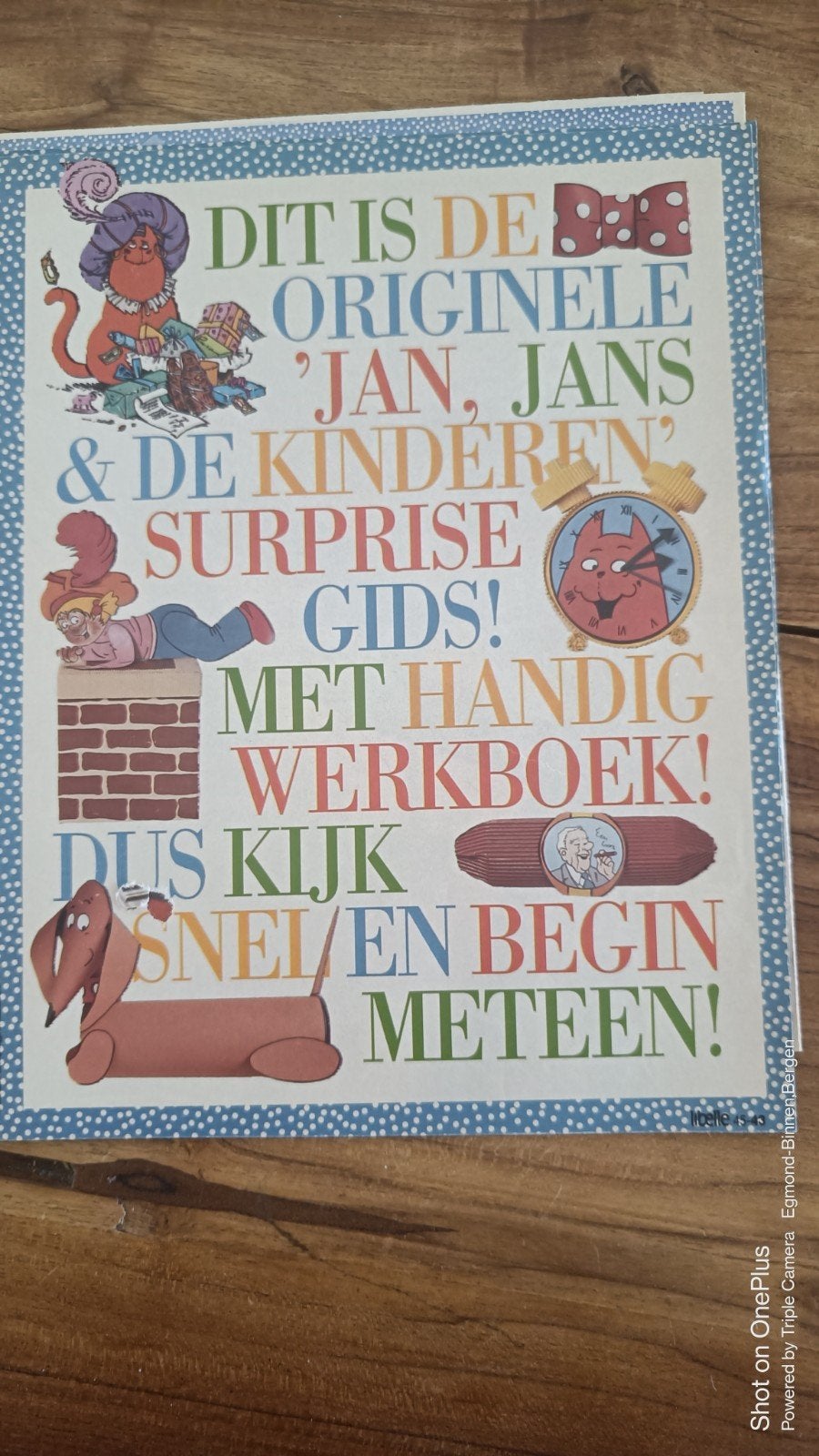 Jan, Jans en de Kinderen Surprise Werkboek 1993, Ophalen of Verzenden, Gelezen, Jan Kruis, Non-fictie