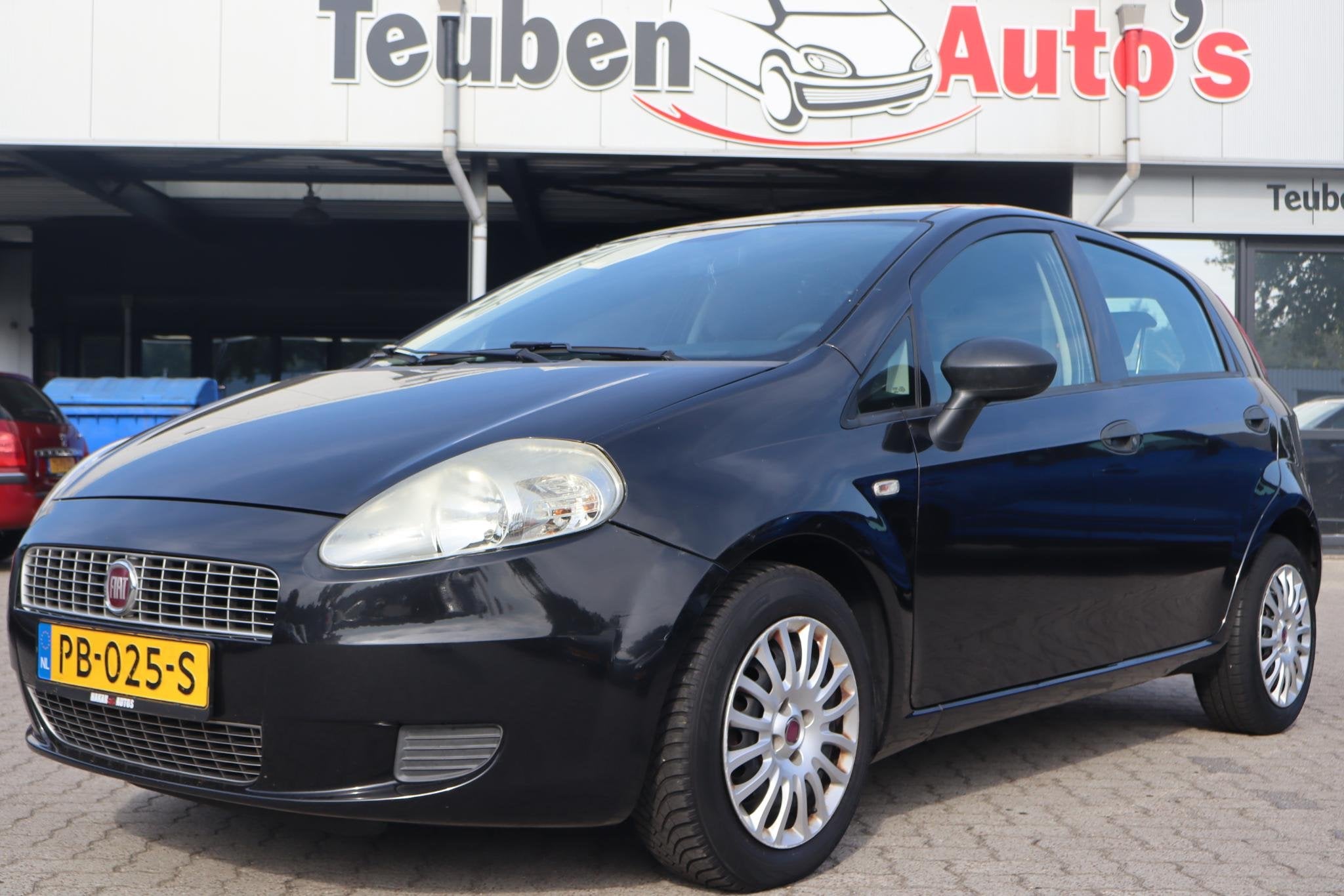 Fiat Grande Punto 1.4 Active | Airco | Elektrische ramen voo, Auto's, Voorwielaandrijving, Stof, 4 cilinders, 400 kg