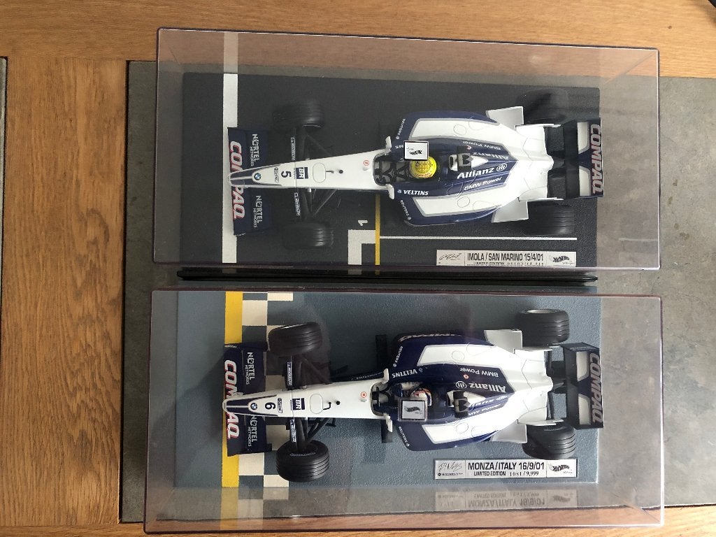 Mdl.1001 2 stuks Limited Edition "BMW-Williams F1 Team" 1:18, Ophalen of Verzenden, Zo goed als nieuw, Formule 1