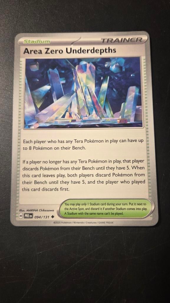 Area Zero Underdepths 094/131 (Prismatic evolution), Verzenden, Zo goed als nieuw, Losse kaart