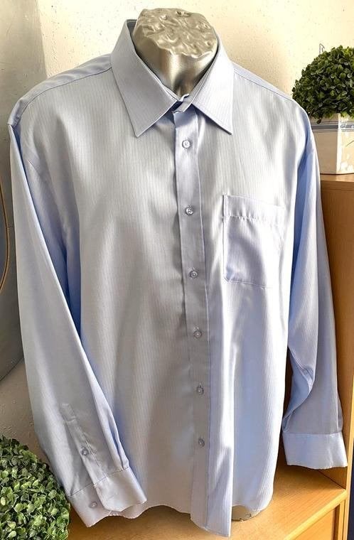 George nieuw overhemd maat 45, Ophalen of Verzenden, Nieuw, Blauw, Overige halswijdtes