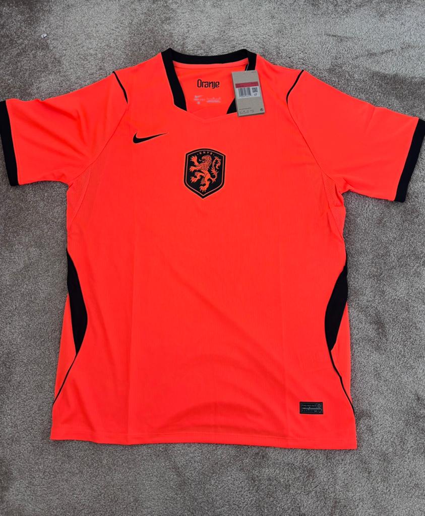 Oranje Nike KNVB Voetbalshirt, Maat L, Ophalen of Verzenden, Nieuw, Shirt