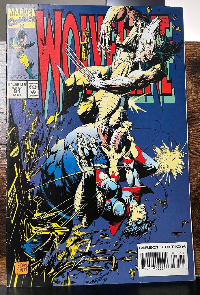 Wolverine (1988) #81 (Marvel Comics), Amerika, Ophalen of Verzenden, Larry Hama, Gelezen