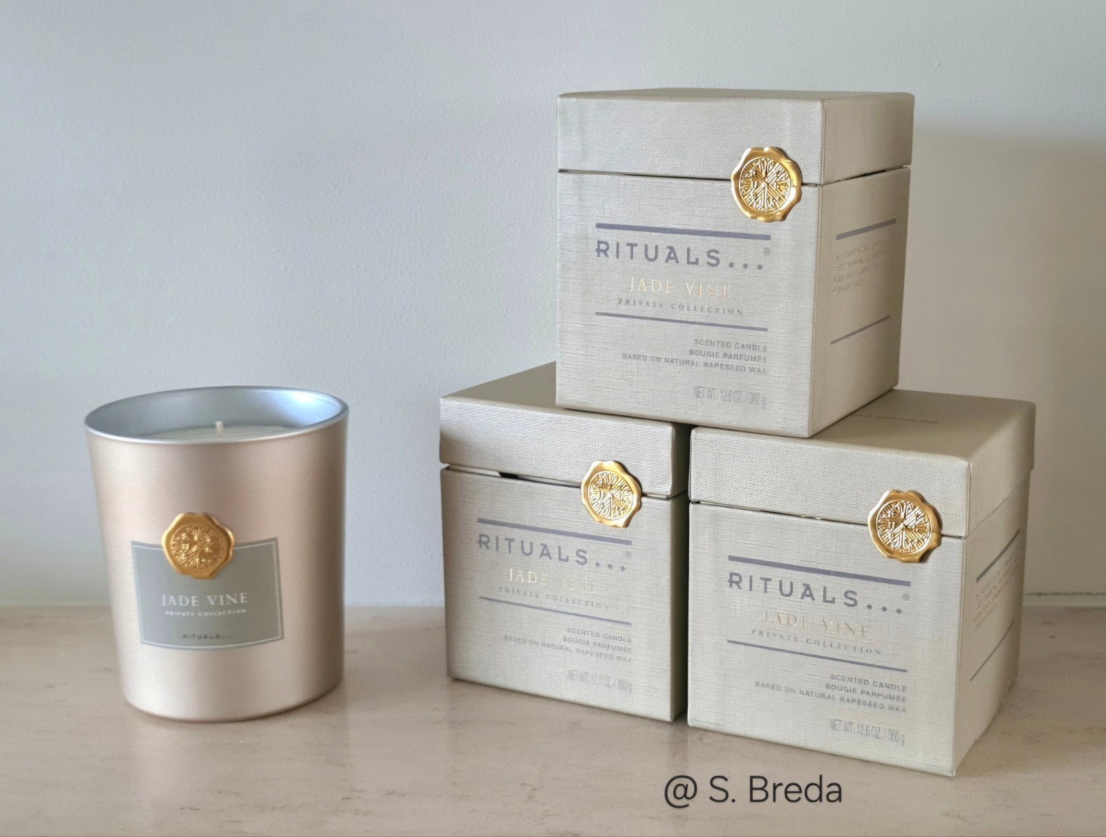 Rituals | Jade Vine | Geurkaars 360 gram kaars, Beige, Nieuw, Ophalen of Verzenden, Rituals