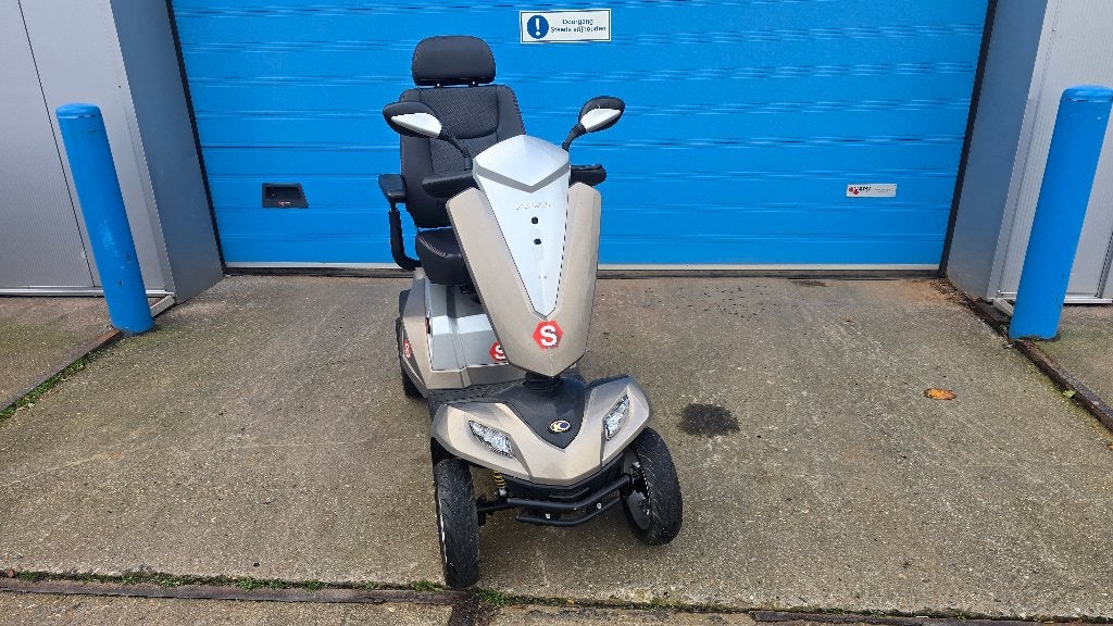 snelle luxe scootmobiel Kymco Maxer met nieuwe accu's., Ophalen, Gebruikt, Kymco, 46 km of meer