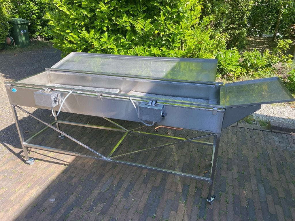 Beko oliebollenbak oliebol frituur / friteuse 2 meter bak, Witgoed en Apparatuur, Frituurpannen, 4 liter of meer, Ophalen, Gebruikt
