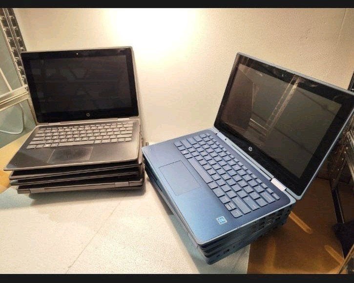 Partij 40x HP x360 11e G5 laptops - 8GB RAM, 128GB SSD, Computers en Software, 128GB, Gebruikt, 8 GB, 11 inch