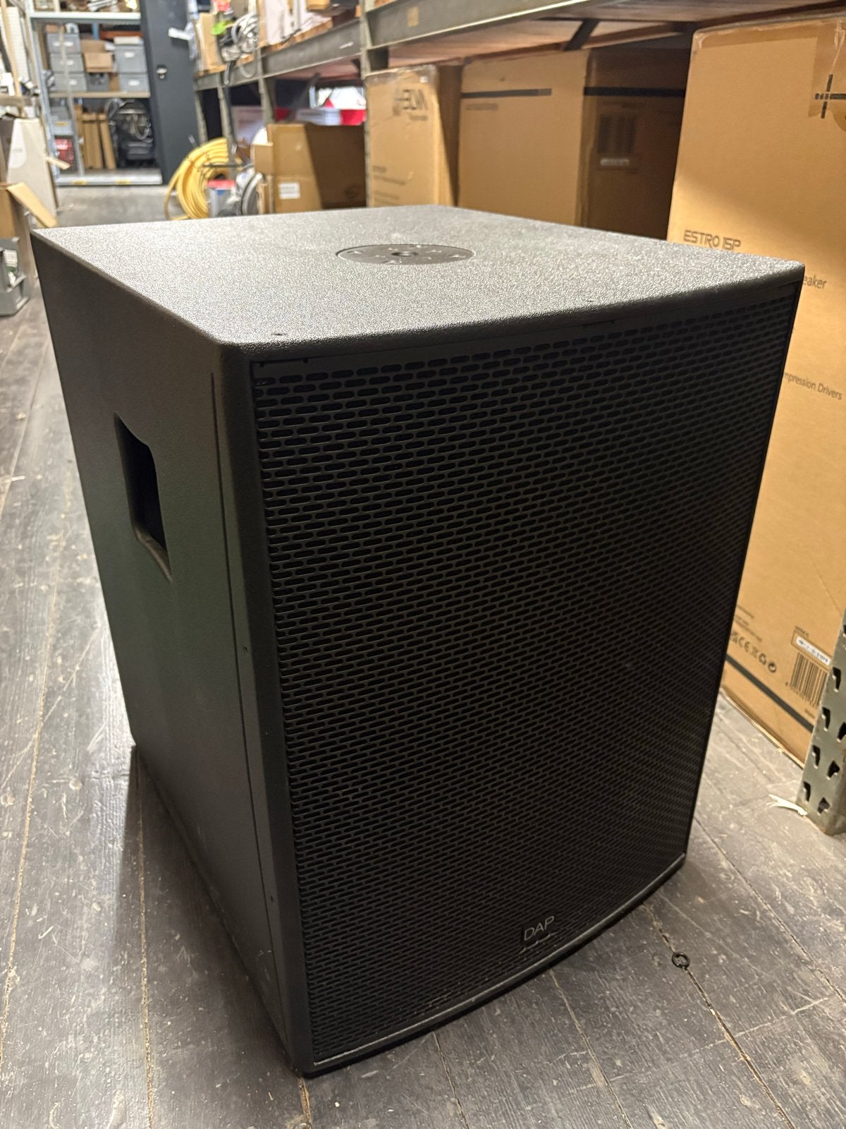 DAP NRG 15s Passieve Subwoofer - Krachtige Bas, Ophalen of Verzenden, Zo goed als nieuw