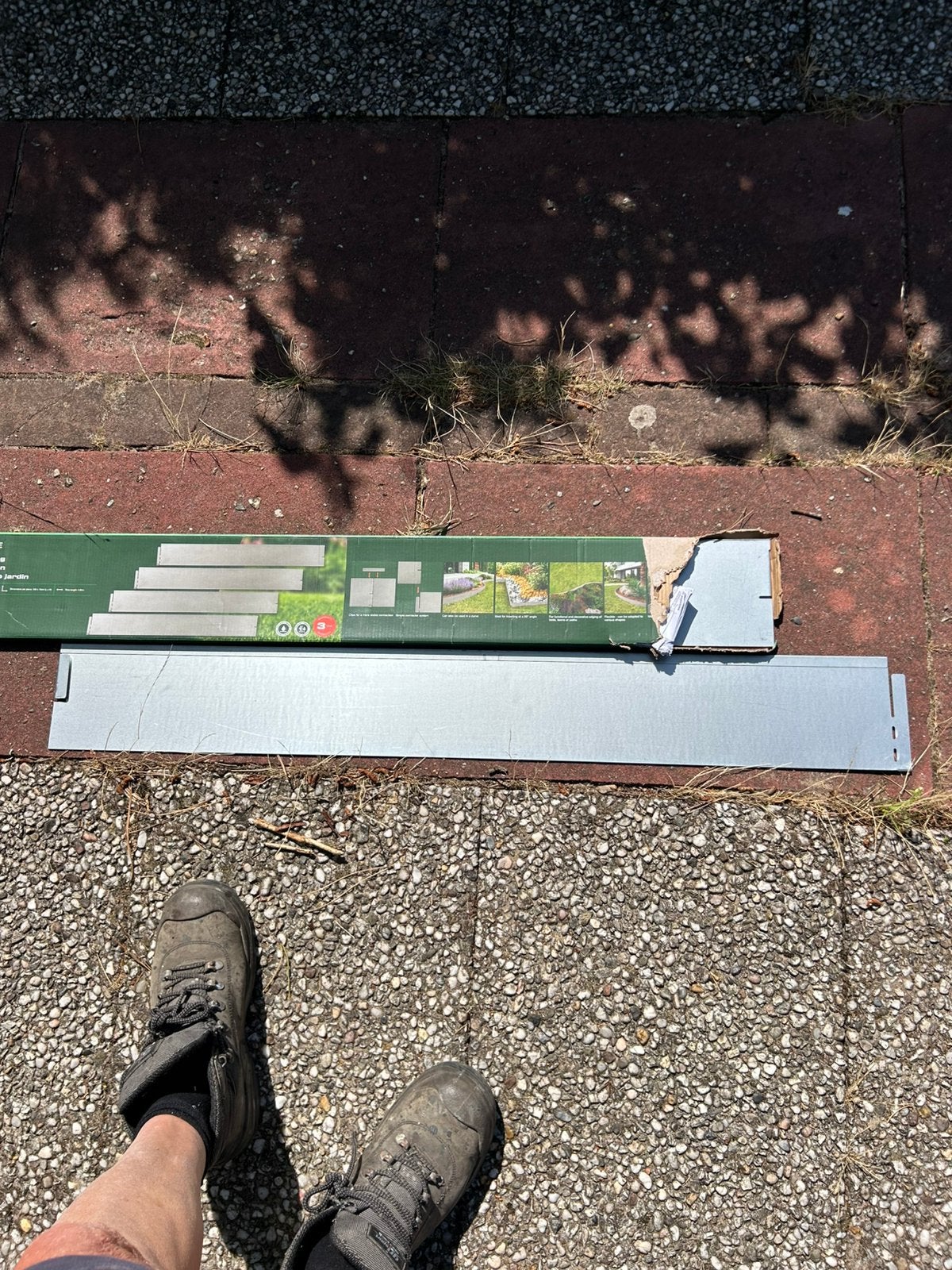opsluit borders metaal, Ophalen, Overige materialen, 100 tot 200 cm, Nieuw