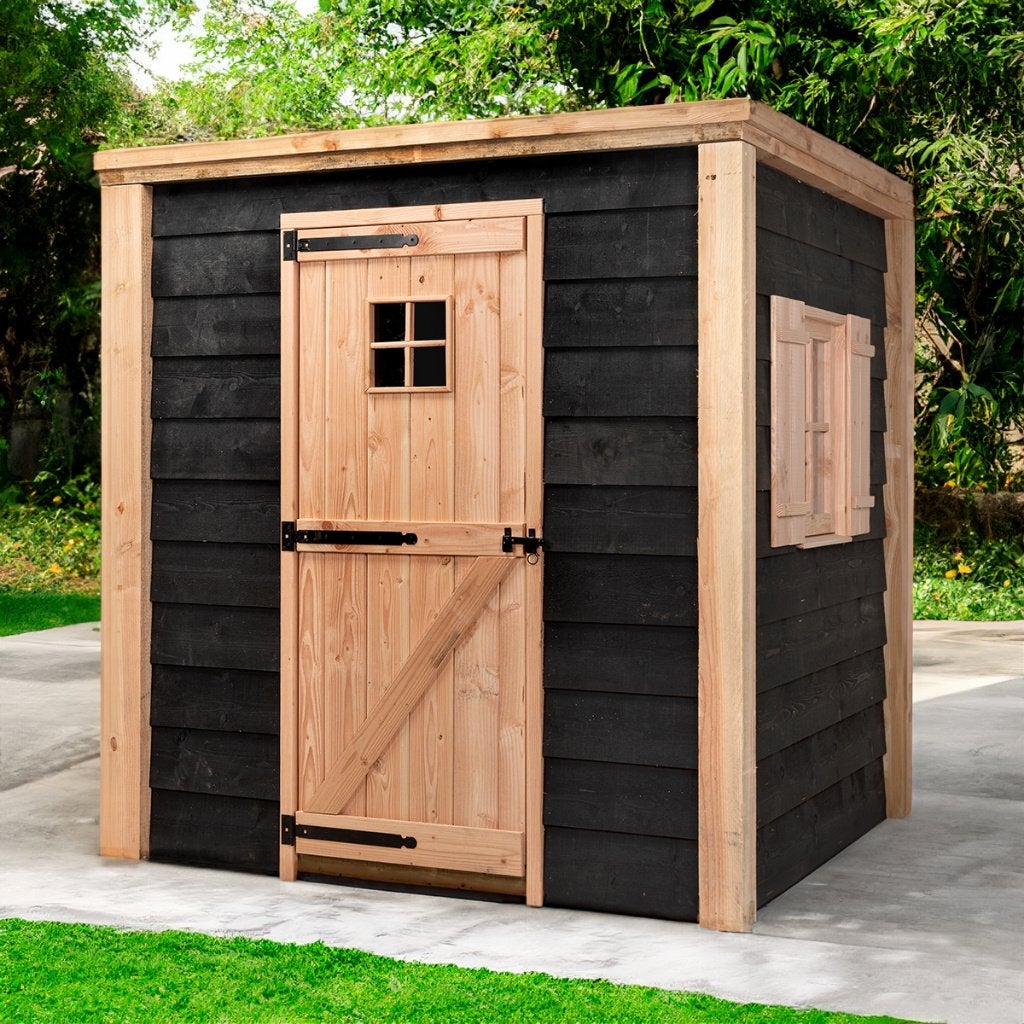 Douglas schuurtje 2x2 m | Volente Kasper | hoog, Verzenden, Nieuw, Hout, Overige typen
