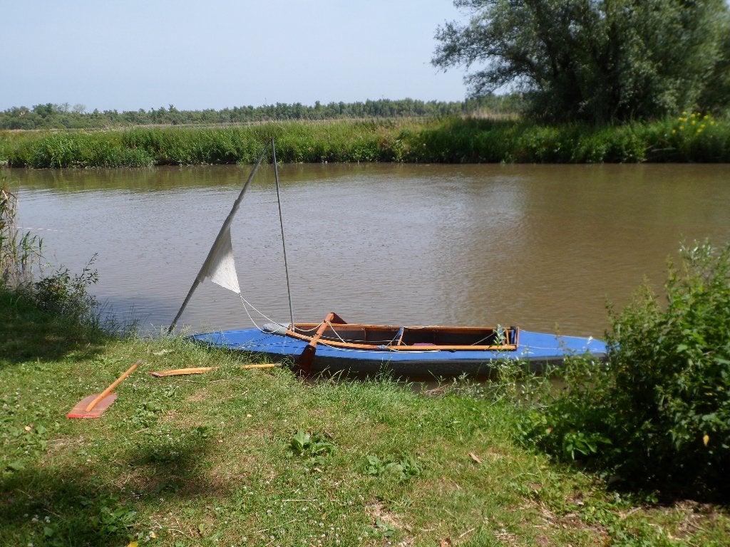 Opvouwbare zeilkano Kolibri, Watersport en Boten, Kano's, Ophalen, Met peddels, Overige typen, Nieuw