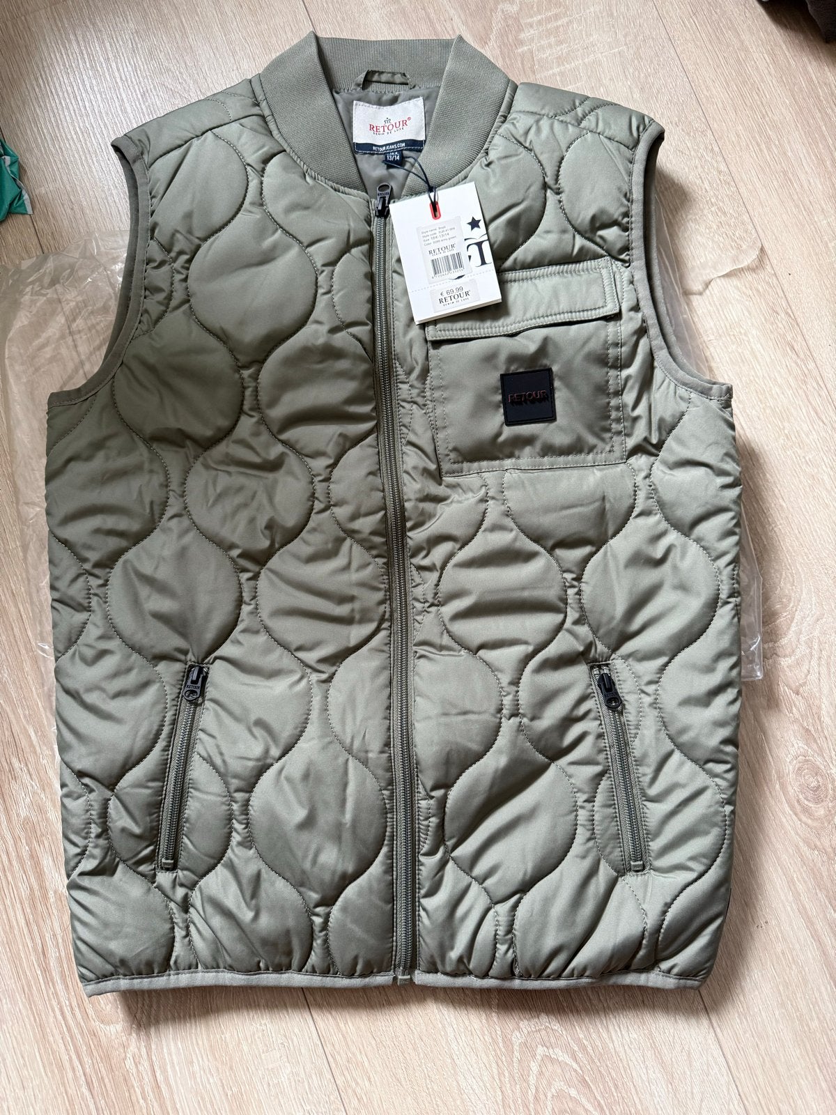 Retour Jeans Bodywarmer/Gilet - Nieuw in verpakking, Maat 16, Kinderen en Baby's, Kinderkleding | Maat 164, Ophalen of Verzenden