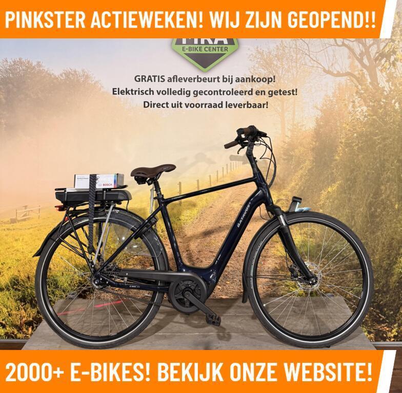 OVERAL KORTING BIJ MRA OP ALLE ELEKTRISCHE FIETSEN OPRUIMING, Batavus, Batavus, Ophalen of Verzenden, Zo goed als nieuw