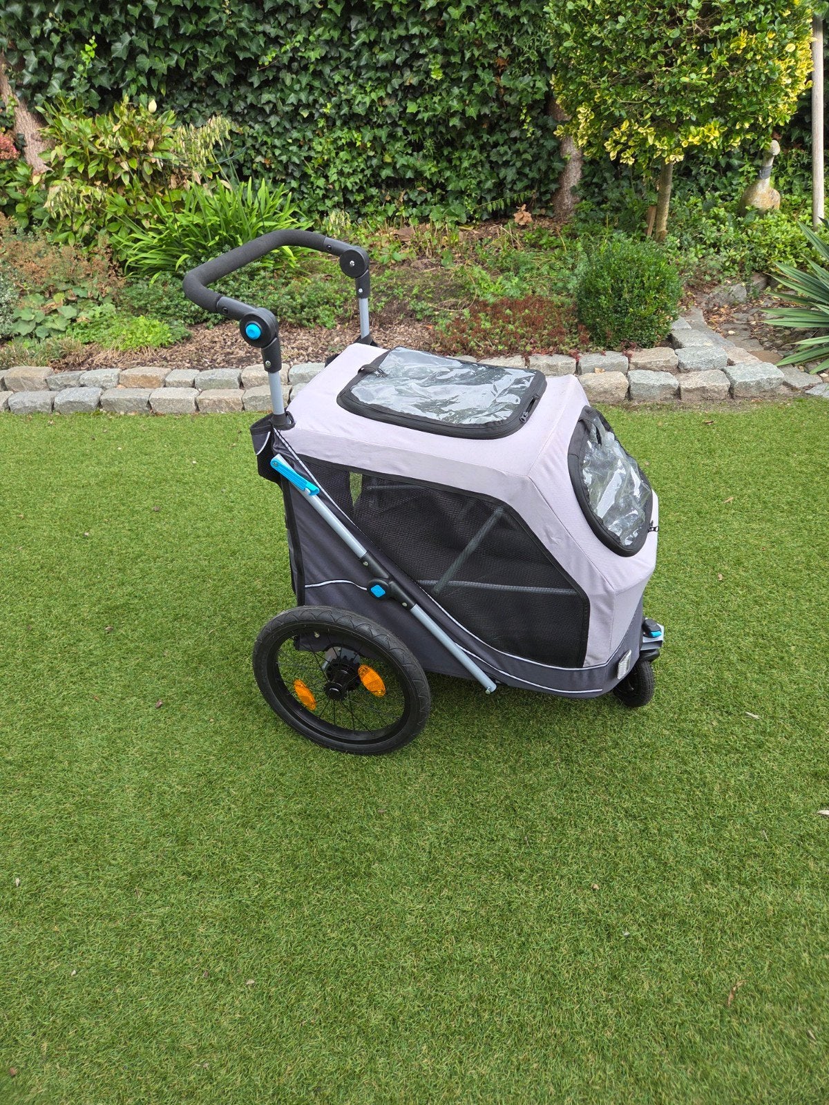 Trixie Hondenfietskar/Hondenbuggy maat M- Zo goed als nieuw, Ophalen, Trixie, Opvouwbaar, 20 tot 40 kg