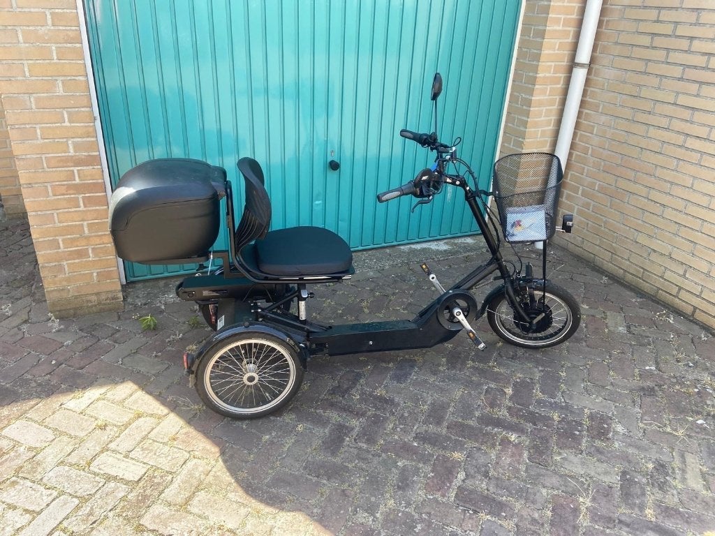 Elektrische driewieler fiets, Fietsen en Brommers, Ophalen, Zo goed als nieuw
