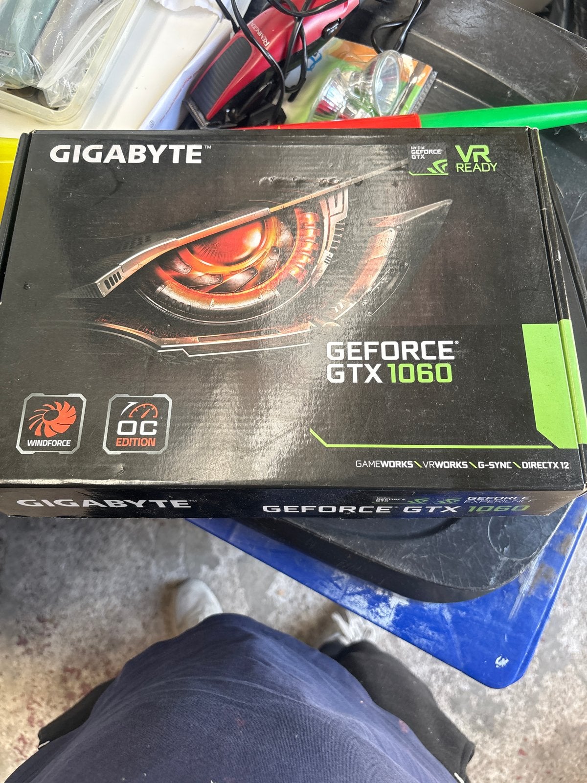 Gigabyte GeForce GTX 1060 OC 6GB Videokaart, Computers en Software, F, PCI-Express 3, Gebruikt, HDMI