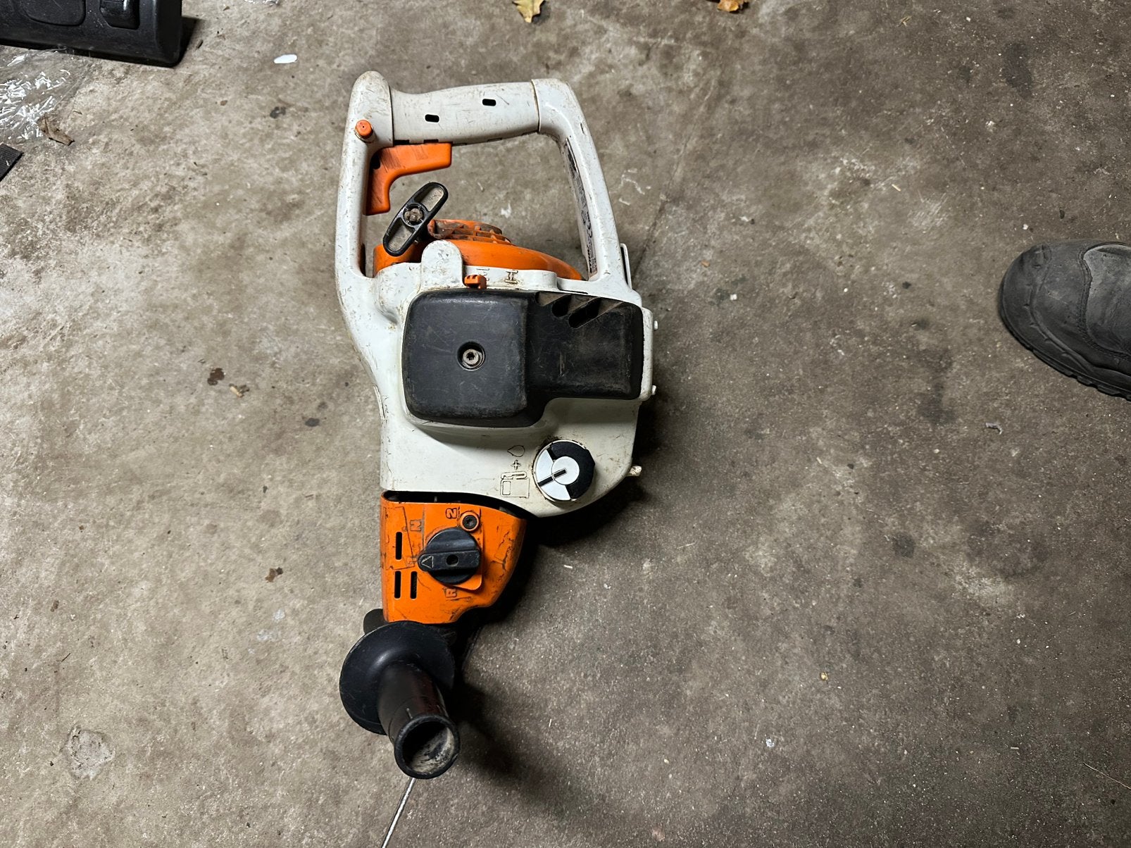 STIHL BR 45 grondboor benzineboor, Tuin en Terras, Ophalen, Gebruikt, Overige soorten
