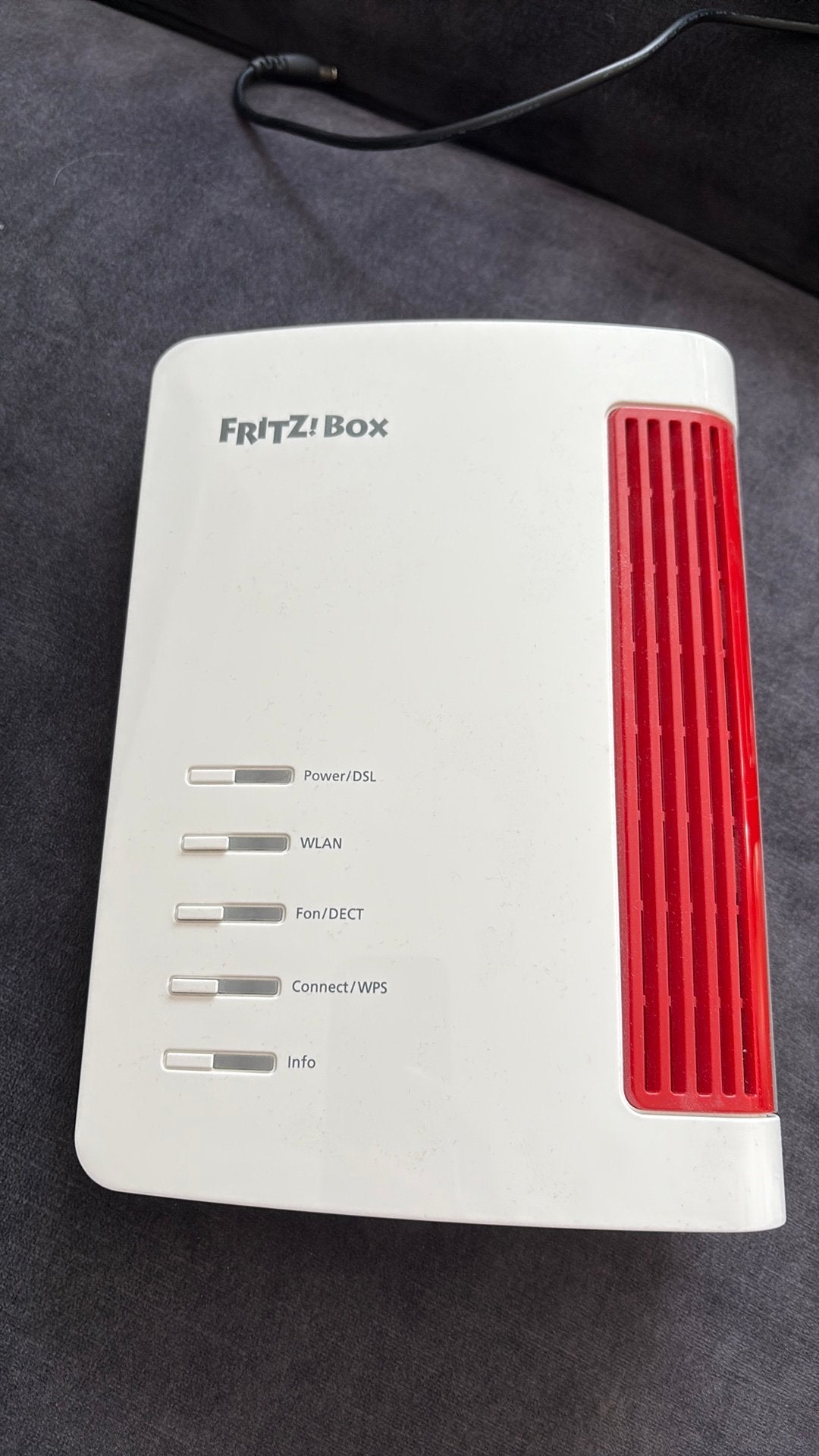 Fritzbox router, Ophalen, Zo goed als nieuw