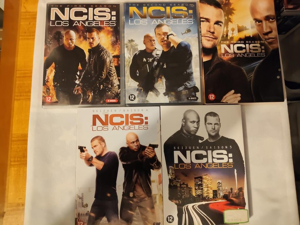 NCIS: Los Angeles Dvd Boxsets Seizoen 1- 5 ZGAN/NIEUW!! LEES, Cd's en Dvd's, Dvd's | Tv en Series, Boxset, Ophalen of Verzenden