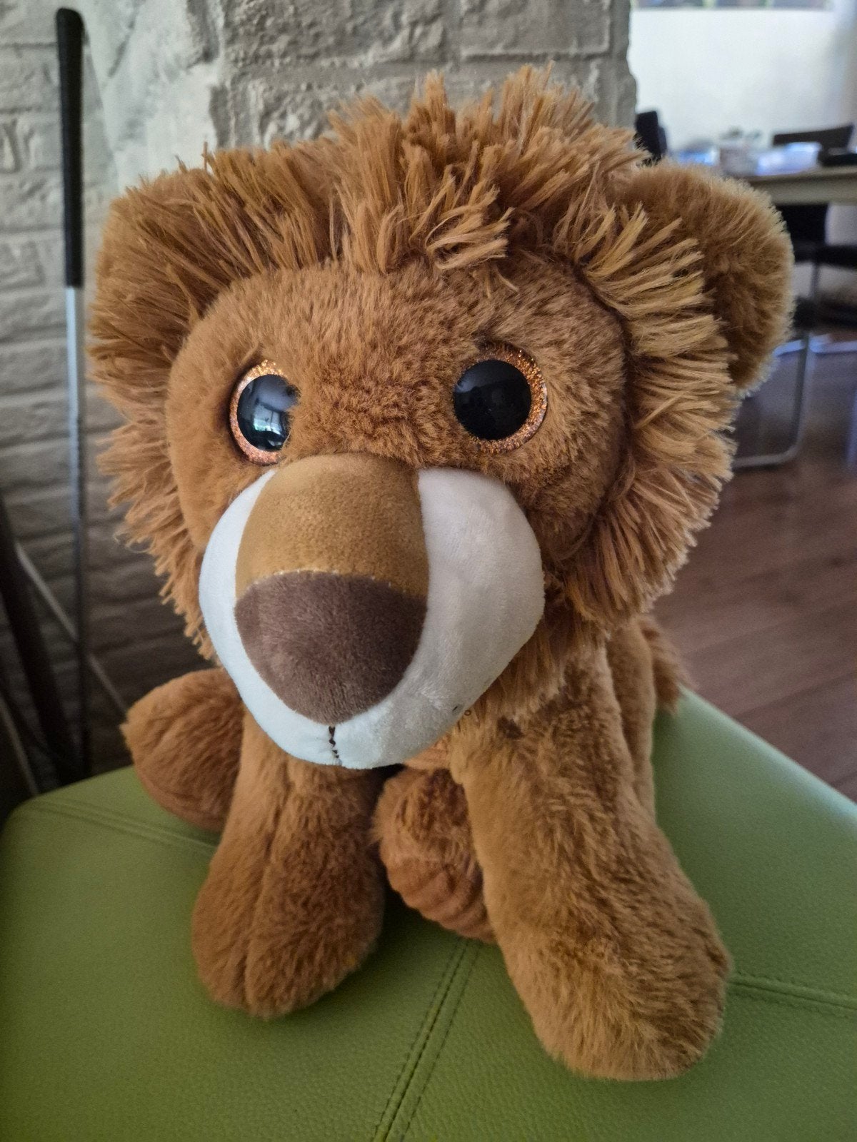 Leeuw knuffel., Ophalen of Verzenden, Zo goed als nieuw, Leeuw