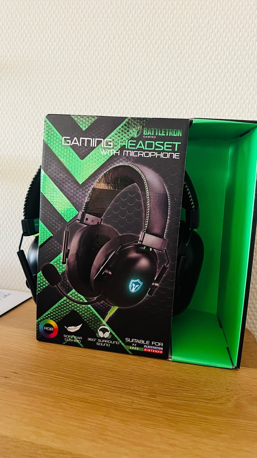 Battletron Gaming Headset met Microfoon - Nieuw in doos, Ophalen, Nintendo, Nieuw, Overige merken