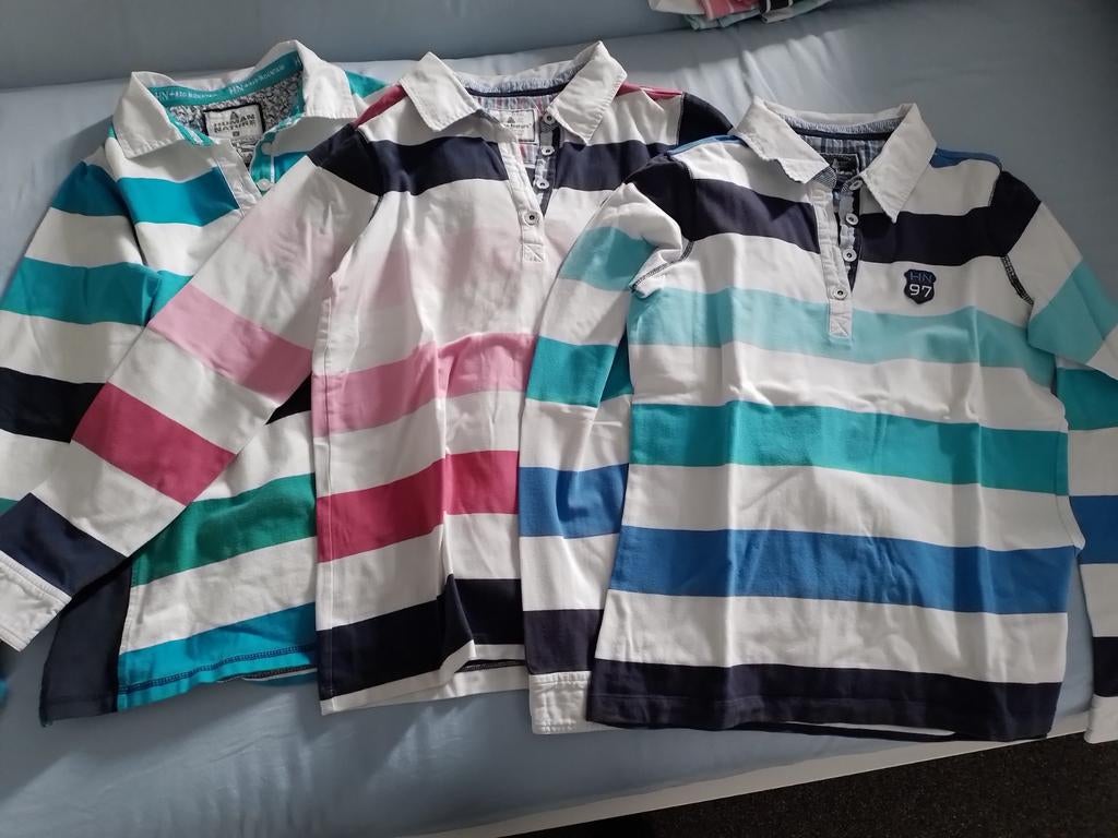 Polo trui lange mouw 3 stuks Human Nature mt L-XL, Ophalen of Verzenden, Jongetje, Truitje of Vestje
