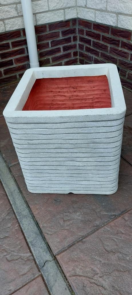 Capi plantenbakken, Tuin en Terras, Bloembakken en Plantenbakken, Kunststof, Minder dan 60 cm, Vierkant, Ophalen of Verzenden
