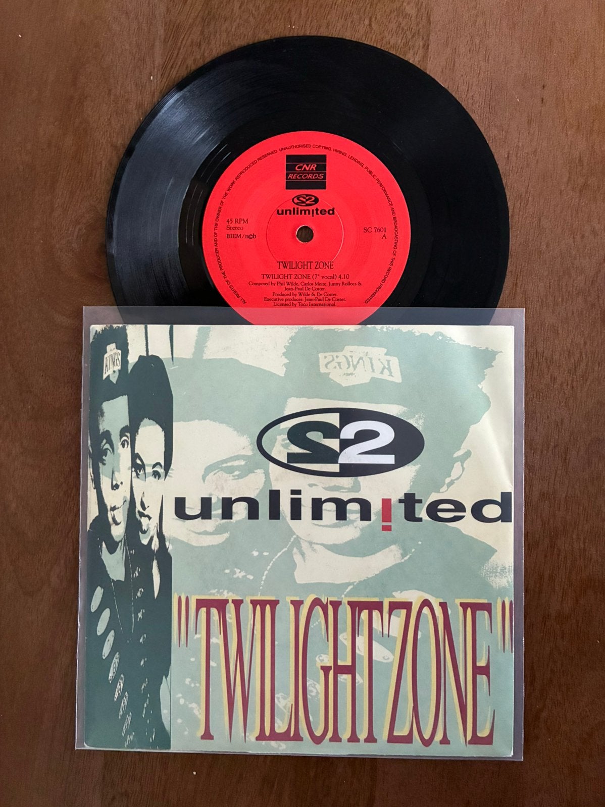 2 Unlimited - Twilight zone, Ophalen of Verzenden, 7 inch