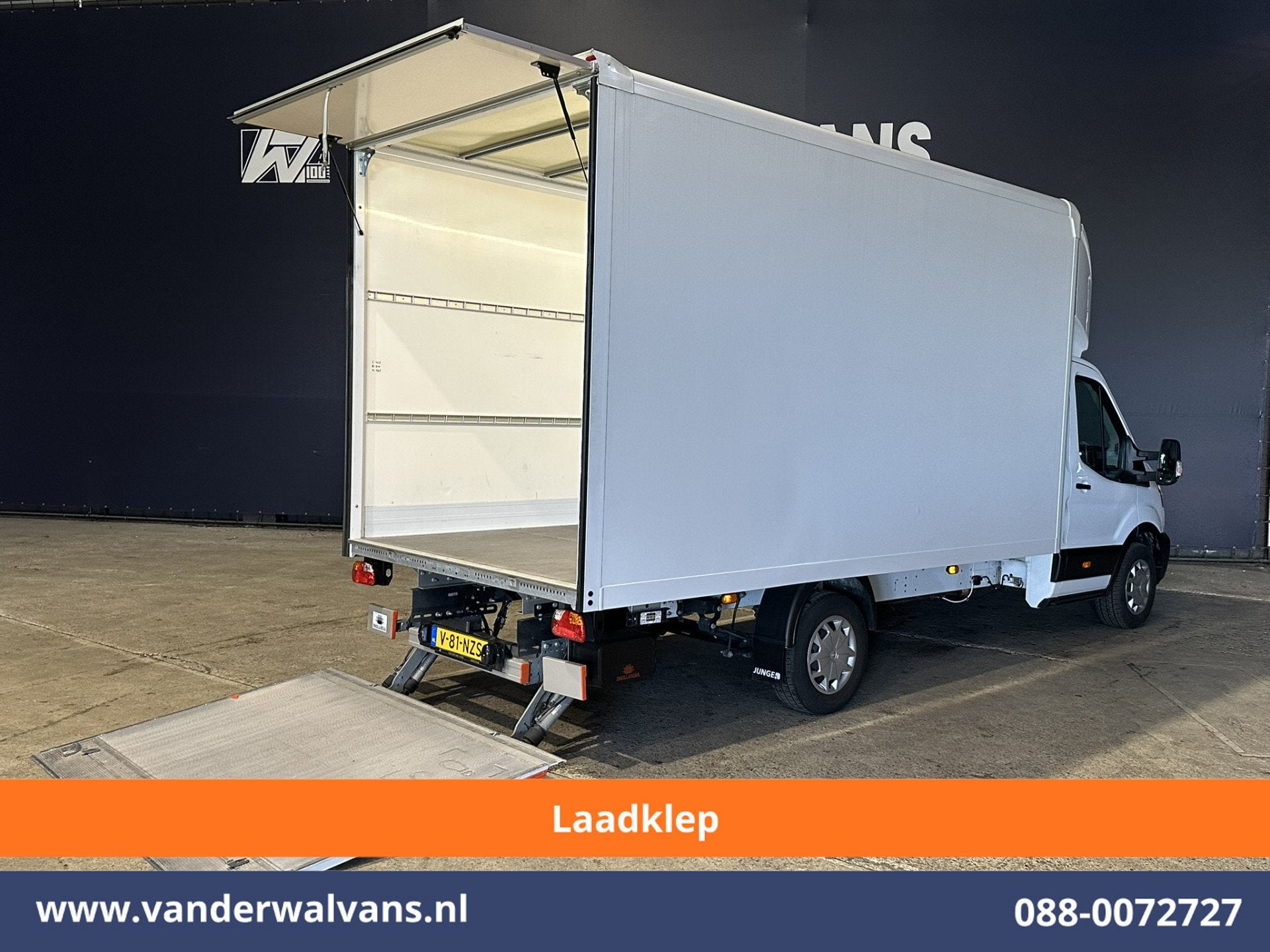 Ford Transit 2.0 TDCI 155pk Bakwagen 226cm Hoog Laadklep Fab, Auto's, Bestelauto's, Dealer onderhouden, 4 cilinders, 11 km/l, Bedrijf