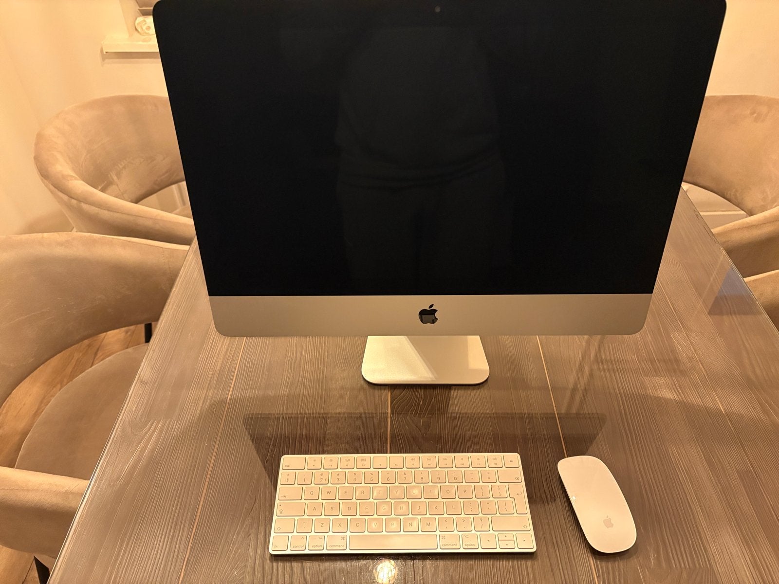 iMac Retina 4K 21.5-inch 2017 met toebehoren en doos, Computers en Software, Apple Desktops, Ophalen, 8 GB, IMac, Zo goed als nieuw