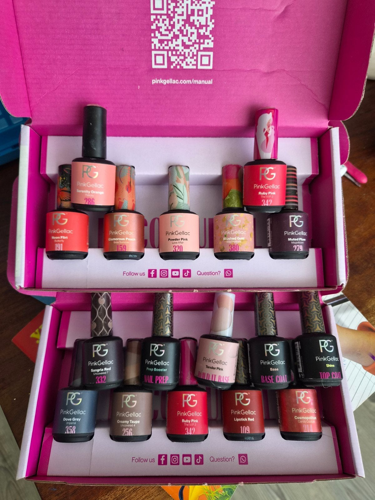Pink Gellac Gelnagellak, Ophalen, Zo goed als nieuw, Overige typen