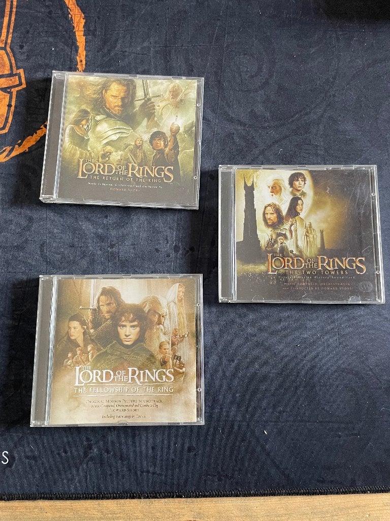 Lord of the Rings Soundtrack 1 t/m 3, Cd's en Dvd's, Soundtrack, Ophalen of Verzenden, Zo goed als nieuw, Soundtrack