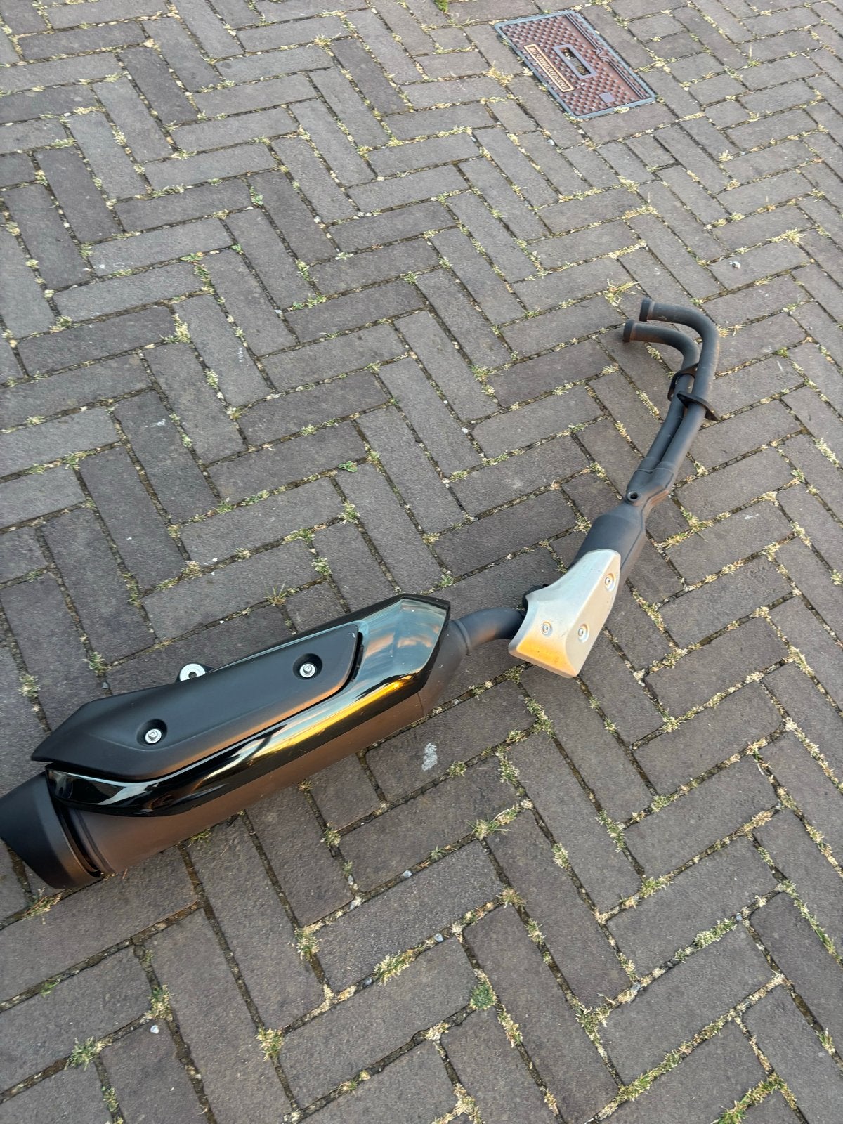 Originele uitlaat Yamaha TMAX 560 2021, Motoren, Ophalen, Gebruikt