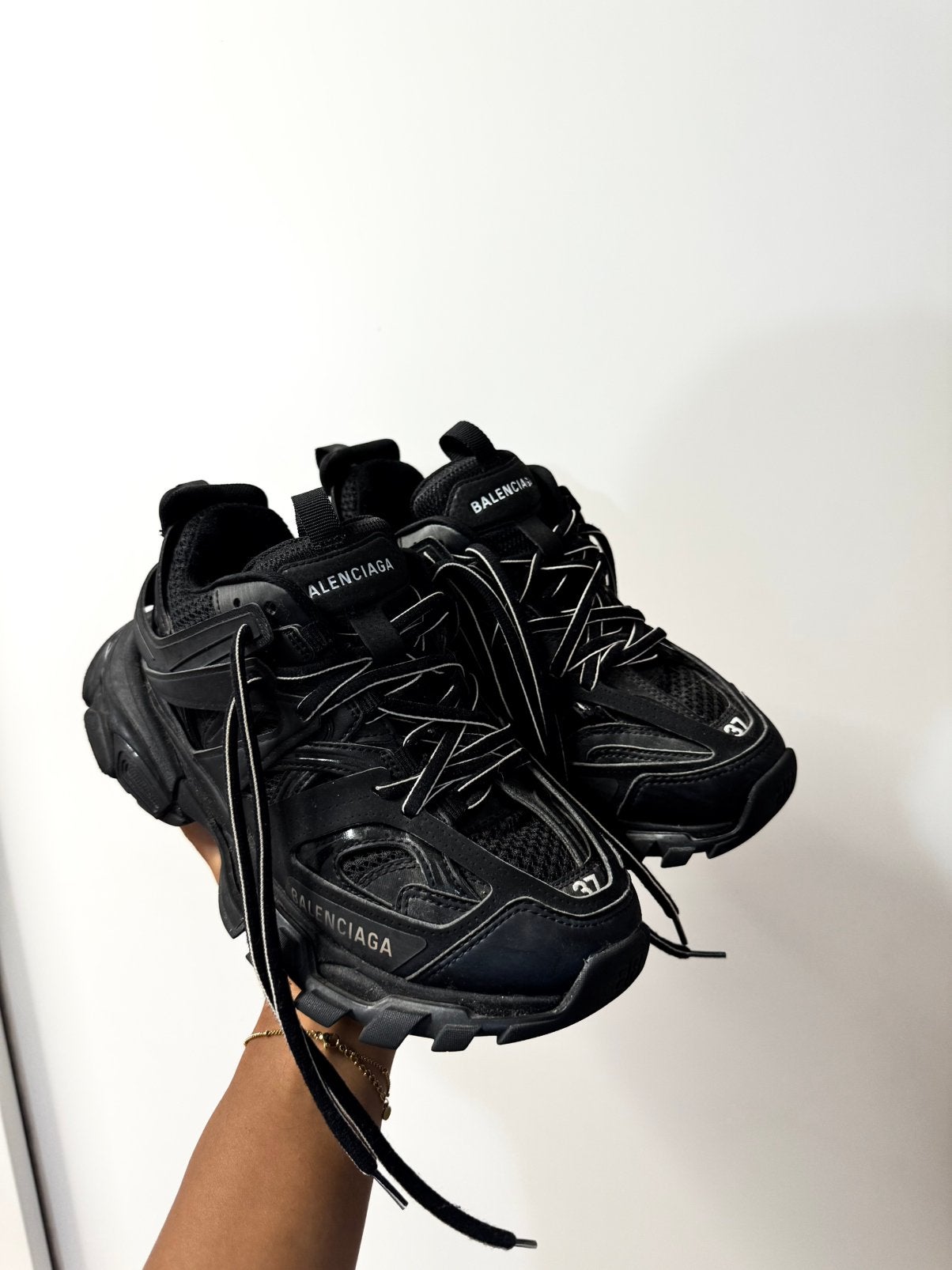Balenciaga Track sneakers zwart - maat 37, Kleding | Dames, Balenciaga, Verzenden, Zwart, Sneakers of Gympen