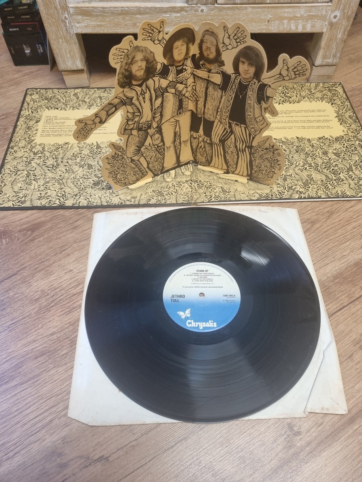 lp Jethro Tull – Stand Up, Ophalen of Verzenden, Zo goed als nieuw, Overige formaten