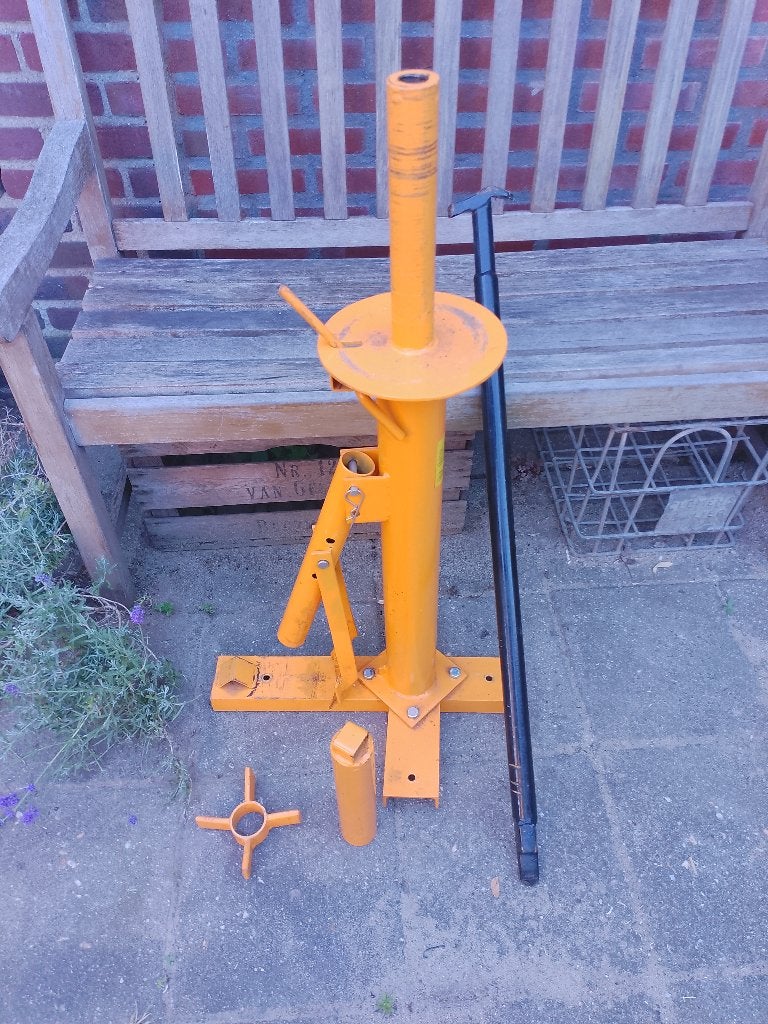 Handmatige bandenwissel demonteer / monteer apparaat, Ophalen, Gebruikt, -, -