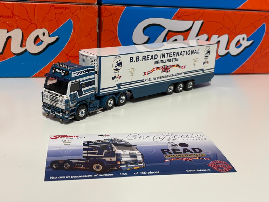 Tekno B.B Read, Ophalen of Verzenden, Zo goed als nieuw, Bus of Vrachtwagen, Tekno