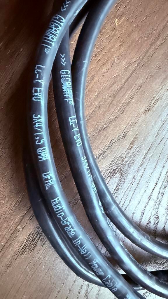 Gigawatt LC-Y evo inwall stroomkabel 3 meter, Ophalen, Nieuw, 2 tot 5 meter, Overige kabels