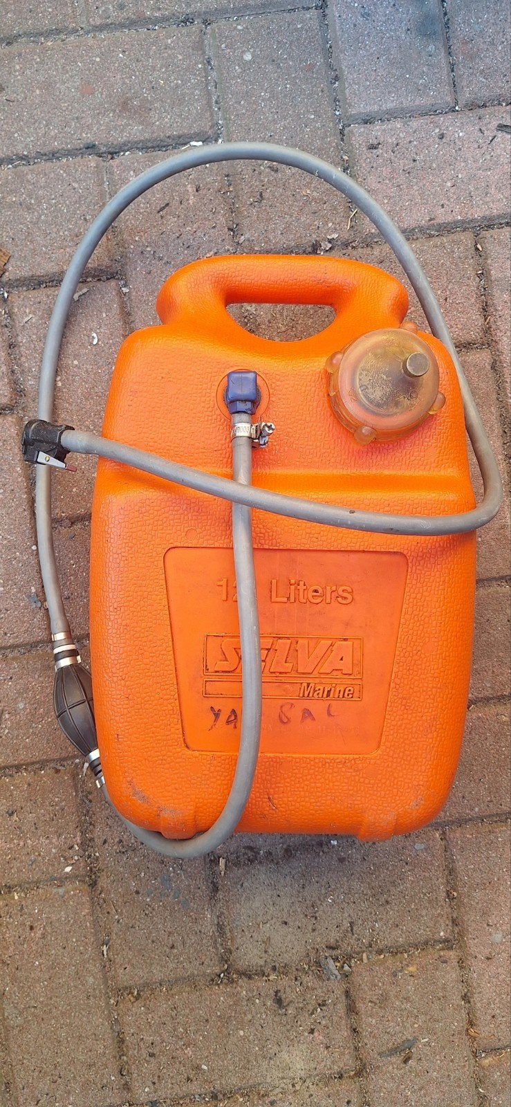 Selva Marine 12 Liter Benzinetank met Slang, Ophalen, Motor en Techniek