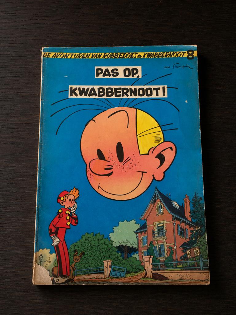 Robbedoes en Kwabbernoot deel 8 Dupuis eerste druk uit 1956, Boeken, Stripboeken, Eén stripboek, Ophalen of Verzenden, Gelezen