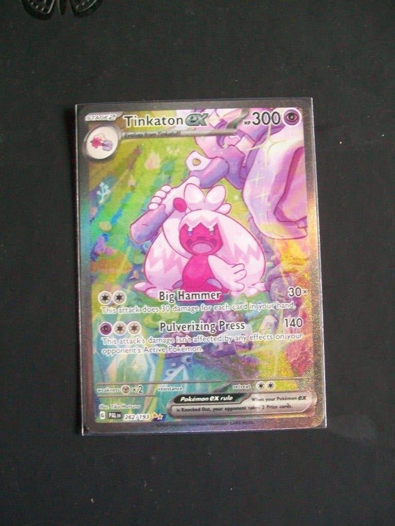 4173. Nieuwe Pokemon Kaart Secret TINKATON HP300 (262/193), Verzenden, Nieuw, Losse kaart, Foil