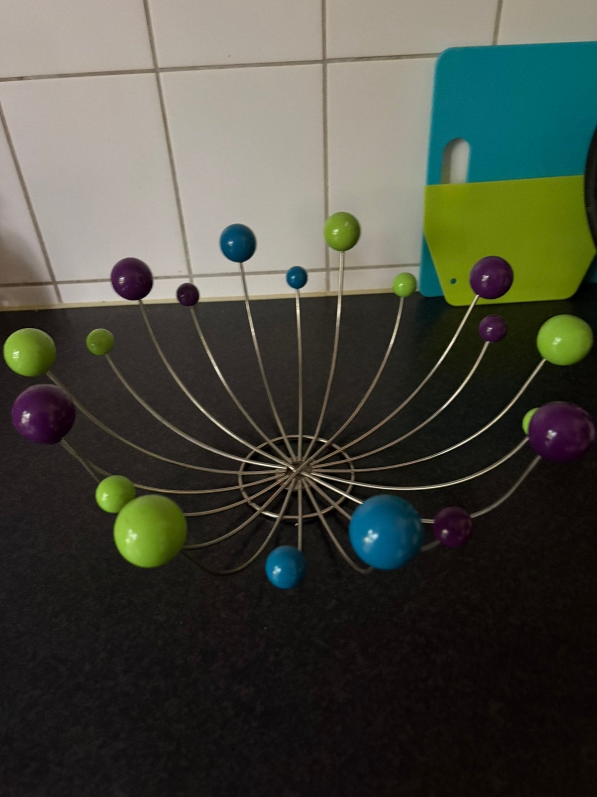 Retro sputnik fruitmand, Ophalen of Verzenden, Huis en Inrichting