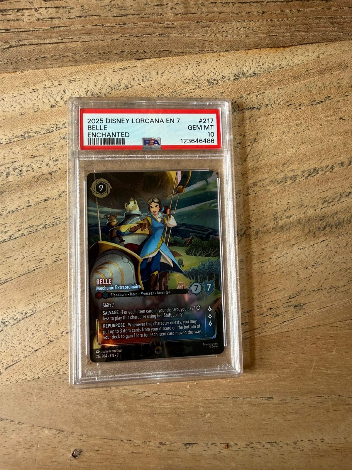 Belle Mechanic Extraoirdinaire Enchanted PSA 10, Hobby en Vrije tijd, Verzamelkaartspellen | Overige, Ophalen of Verzenden, Zo goed als nieuw