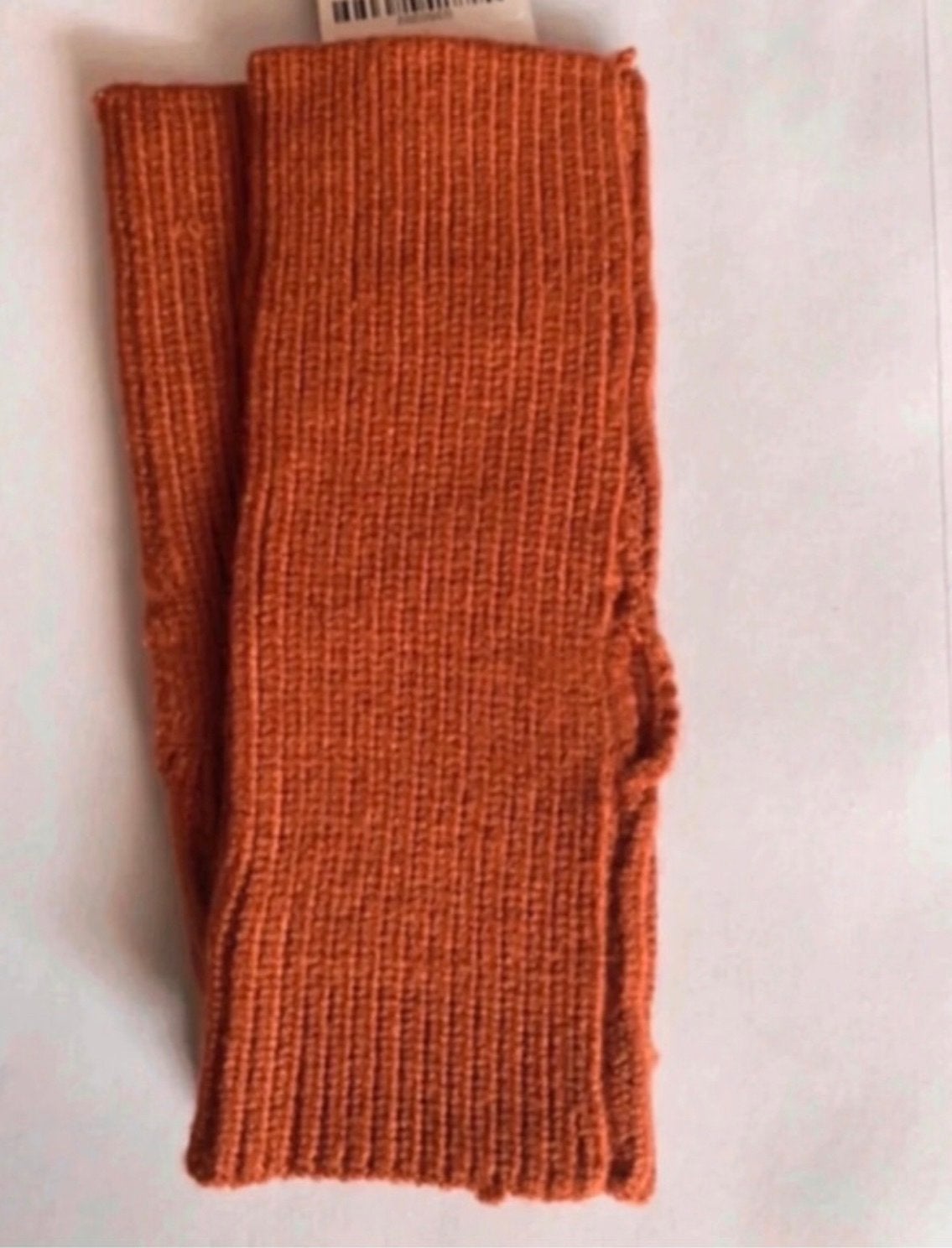 Nieuwe Vingerloze Handschoenen - Oranje/Grijs, Ophalen of Verzenden, Nieuw, Maat 38/40 (M), Handschoenen