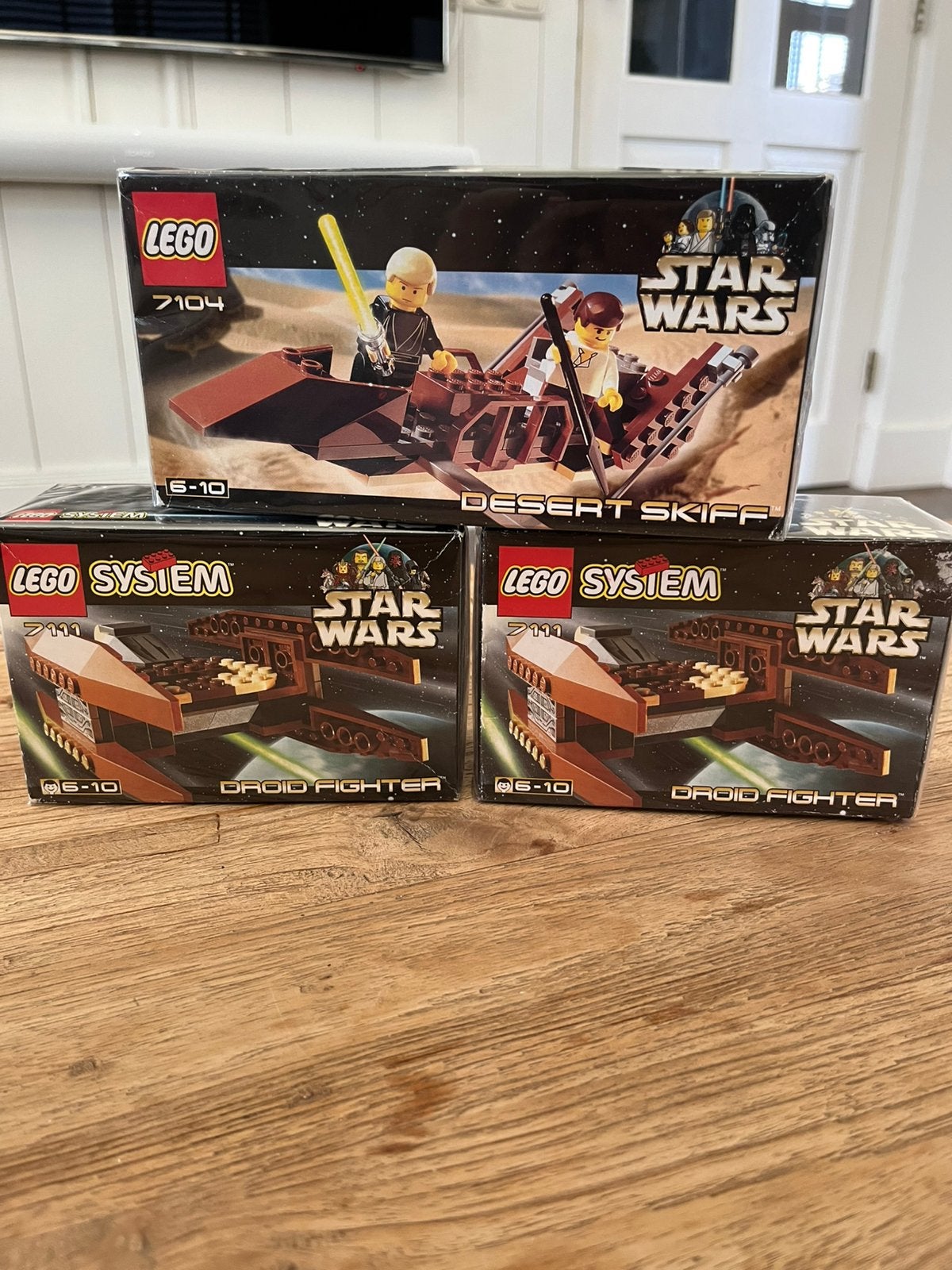Lego star wars set 7111 en set 7104, Ophalen of Verzenden, Nieuw, Overige typen