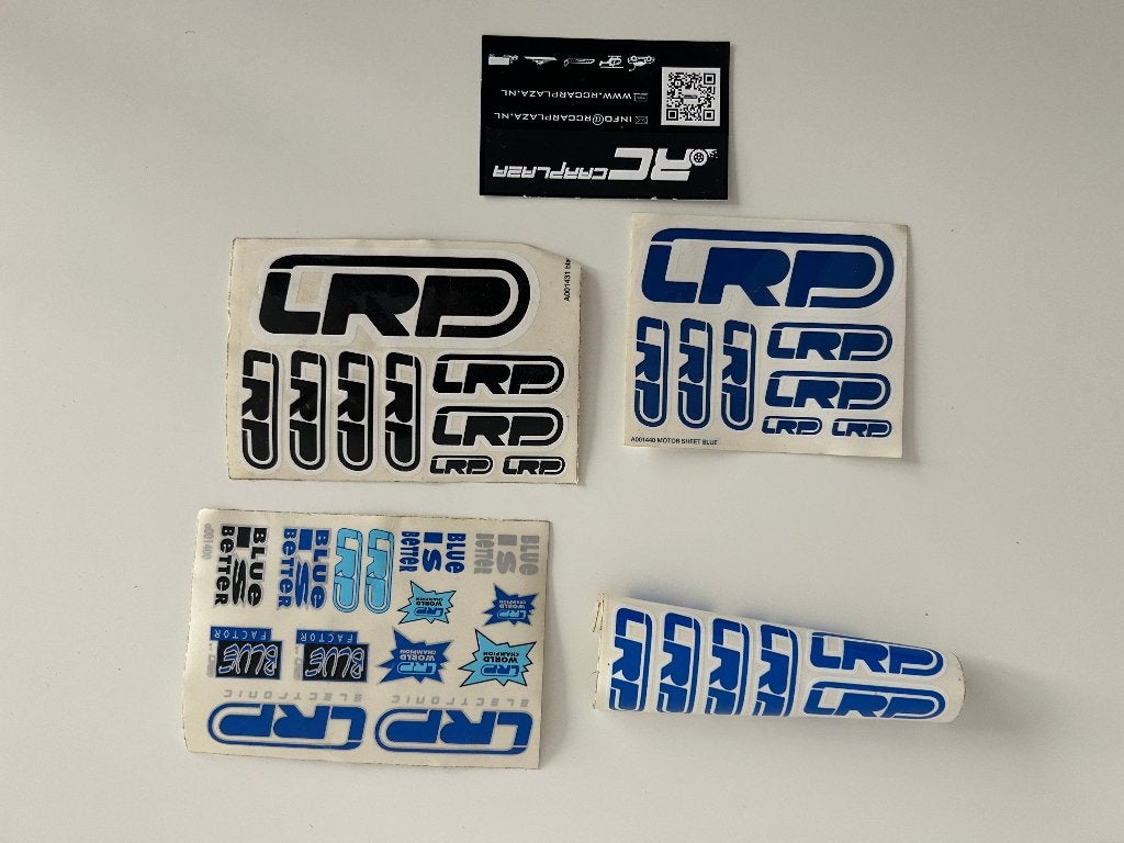 LRP stickers 1/10 rc auto, Ophalen of Verzenden, Nieuw, Overige schalen, Onderdeel