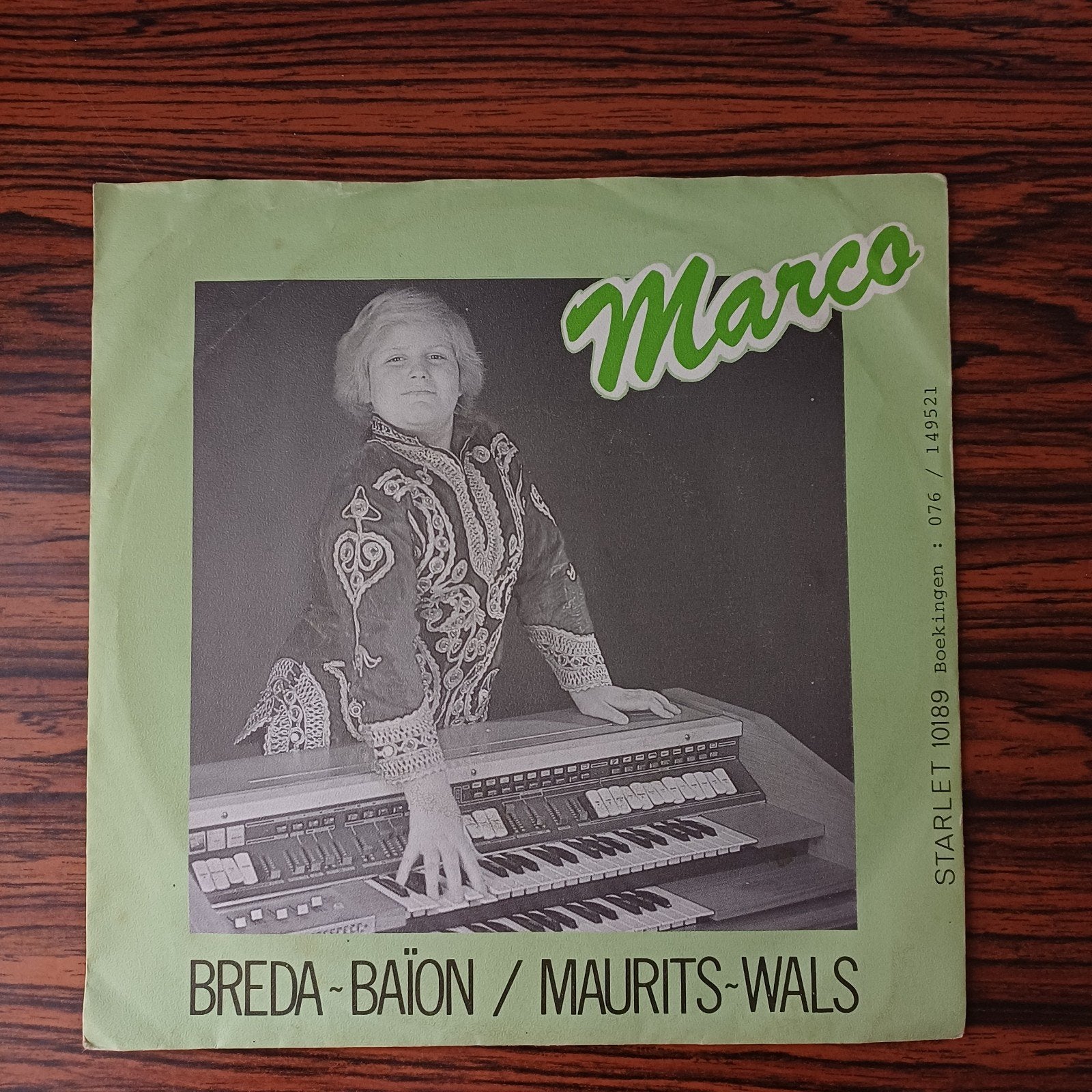 Marco - Breda-Baïon / Maurits-Wals, LP, Gebruikt, 7 inch, Schlager