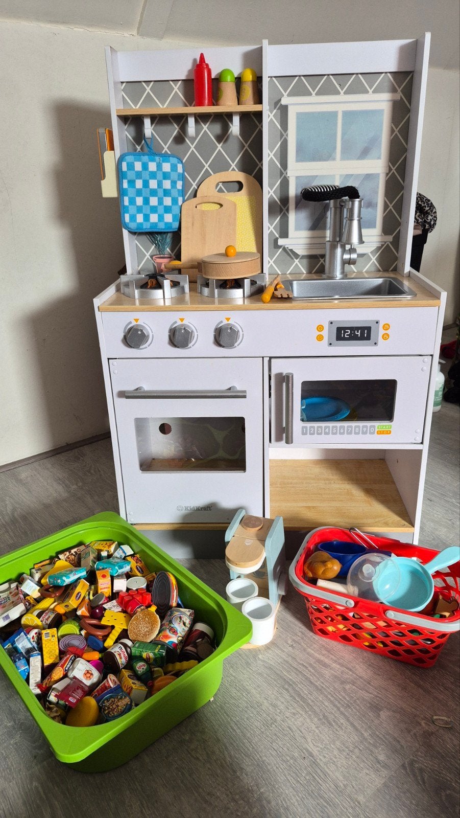 Speelkeuken met toebehoren, Ophalen, Gebruikt