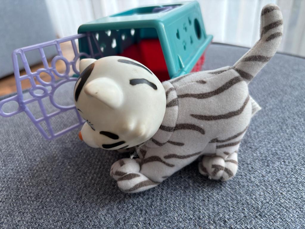 Poes met draag mandje, Ophalen, Gebruikt, Kat