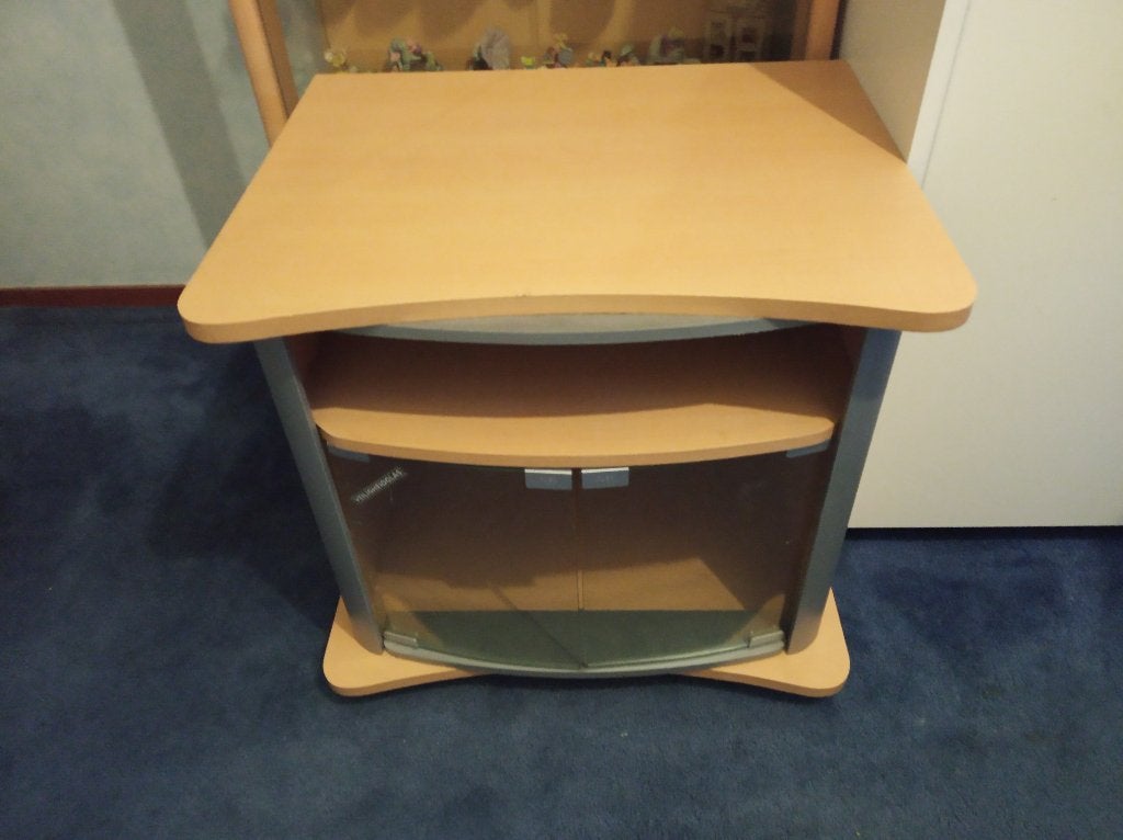 bijzettafeltje op wielen, Huis en Inrichting, Minder dan 55 cm, Zo goed als nieuw, Overige vormen, Hout